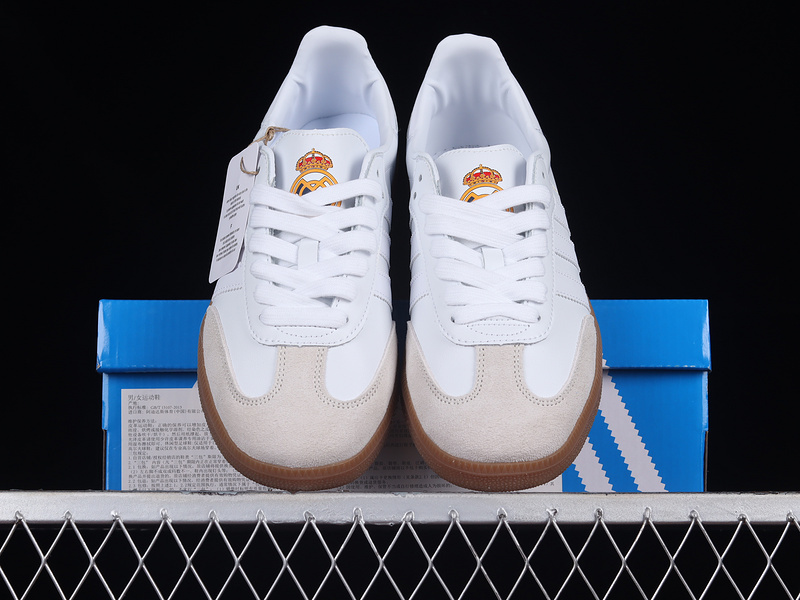 Adidas Real Madrid X Samba Team Cloud White/Cloud White/Gum HQ7032