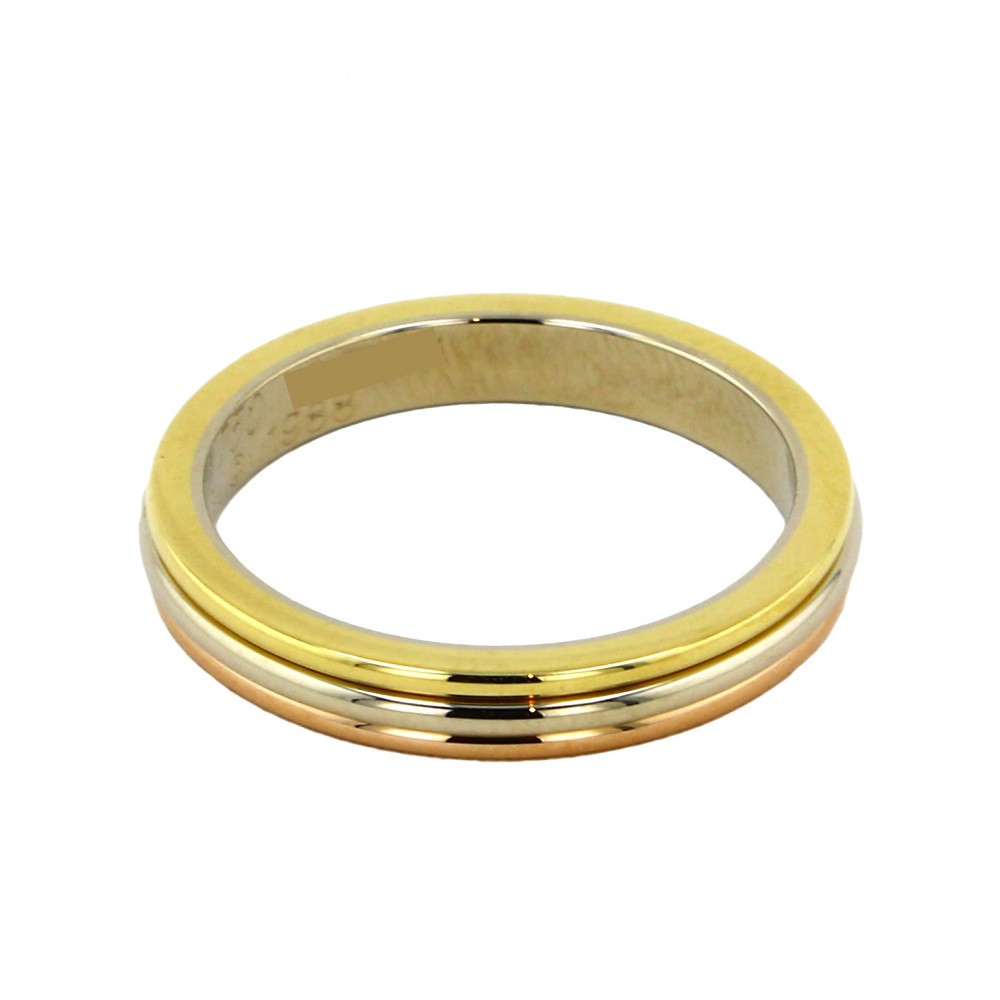 Cartier Trinity Wedding Ring Tri-Gold