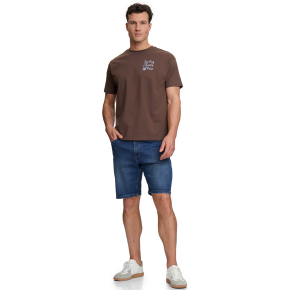Jonas Nielsen Herren T-Shirt mit Rücken-Print