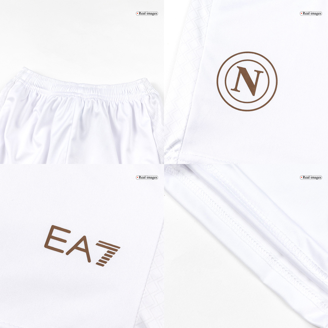 Napoli Away Kids Soccer Jerseys Kit 2025/26