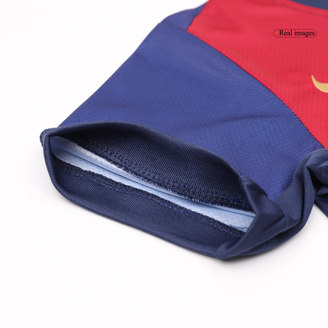 Barcelona Home Kids Soccer Jerseys Full Kit