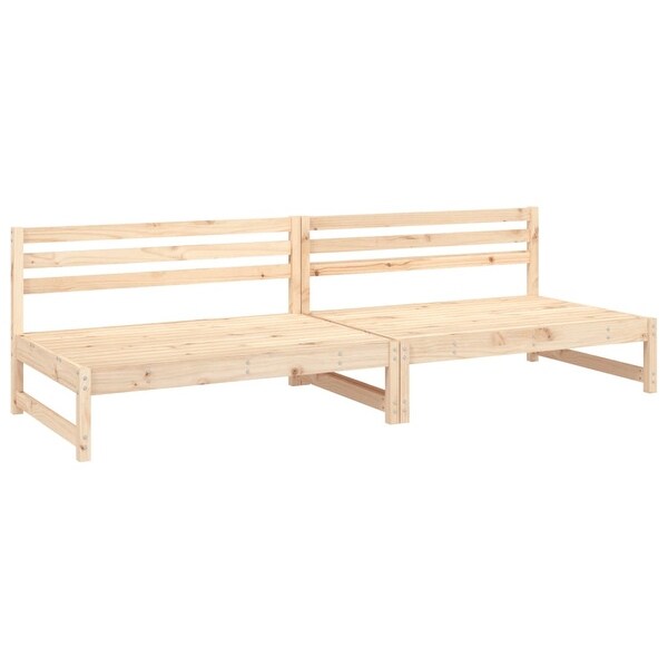 vidaXL Patio Middle Sofa 1/2 pcs 47.2