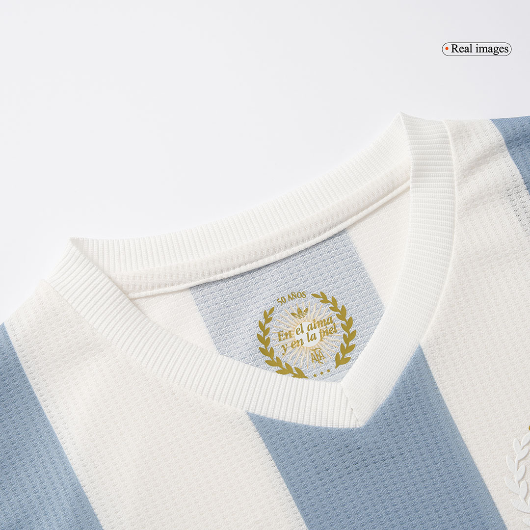 Argentina Kids Soccer Jerseys Kit - 50th Anniversary