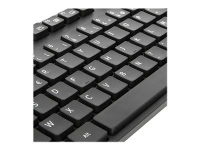 Targus - Keyboard - USB - AZERTY - French - black