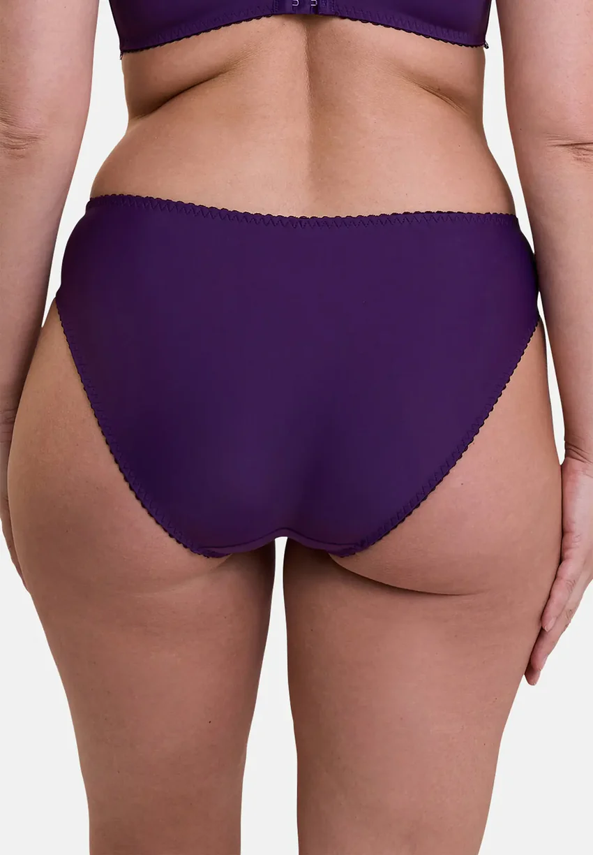 Slip Arum Mosaïc Imprimé Graphique Mûre