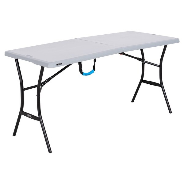 5Foot FoldInHalf Table,Gray