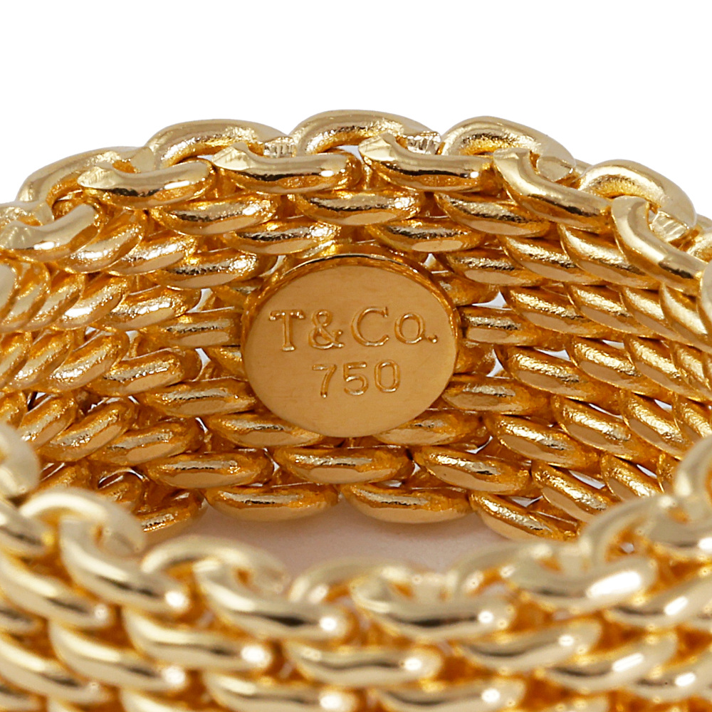 Tiffany & Co. Tiffany Somerset K18YG Yellow Gold Ring