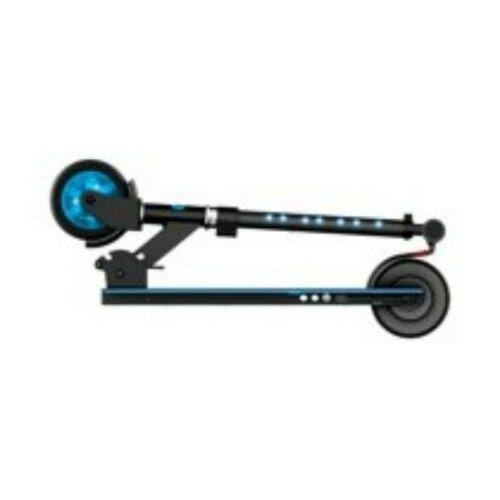 Jetson Glow Kids Electric Scooter with Throttle, LED Lights on Deck and Stem Blu