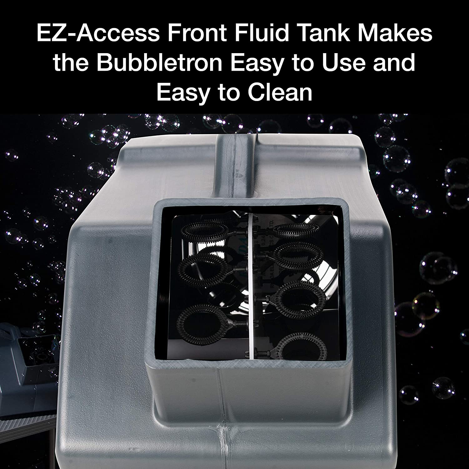 2026 ADJ BUBBLETRON,Molded Plastic, Bubble MACHIN, Black