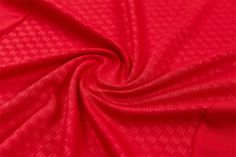 Spain Short Sleeves Training Suit Red-Two Stars 5