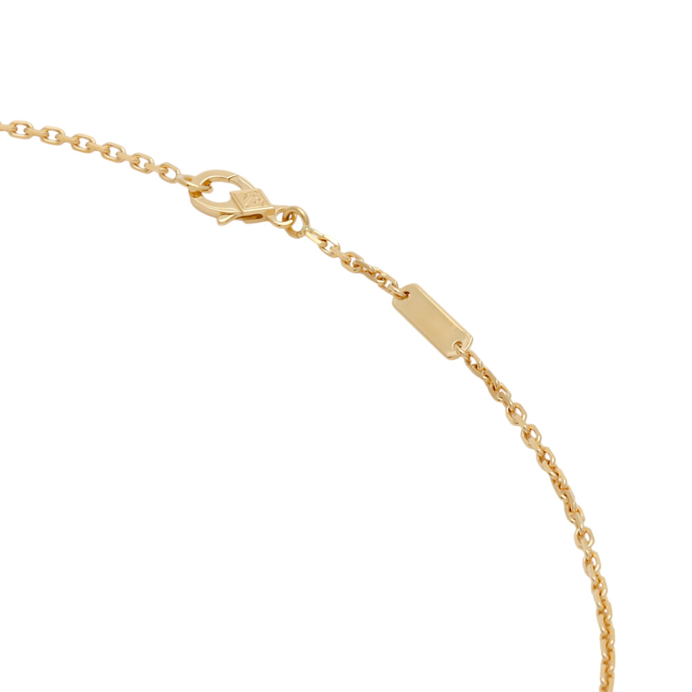 Van Cleef & Arpels Zodiac Aquarius Necklace 18K Yellow Gold