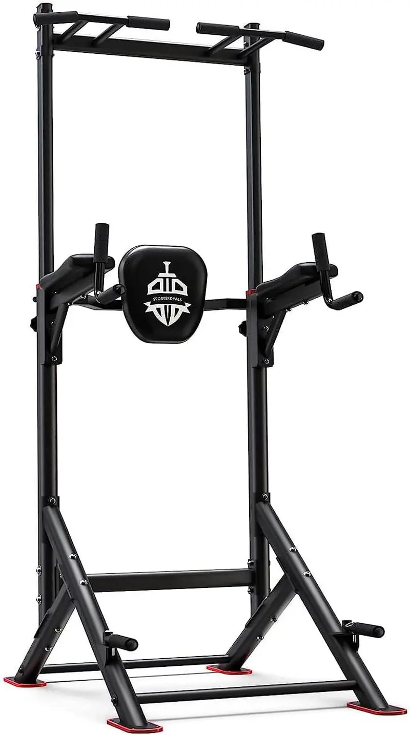 Sportsroyals Power Tower – Heavy-Duty Pull-Up and Dip Station with 450 lb Capacity