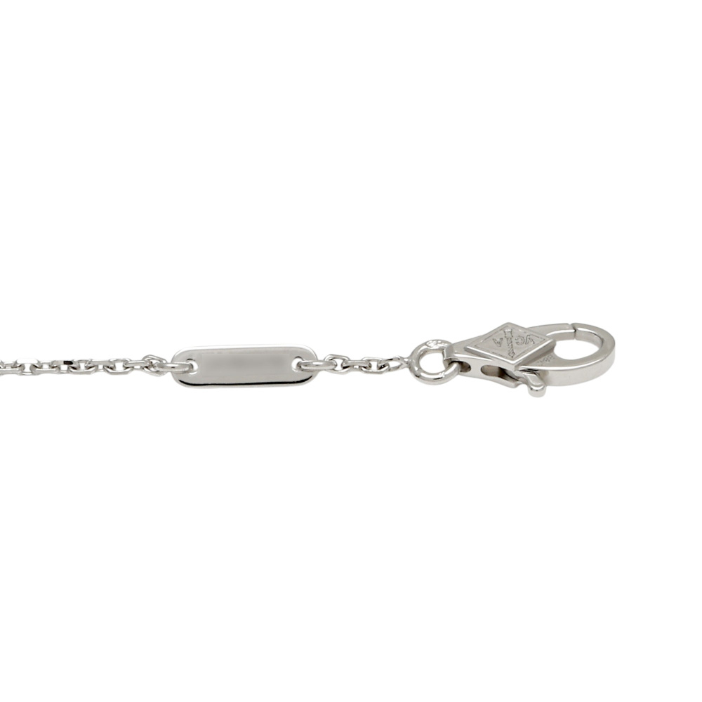 Van Cleef & Arpels Frivole Bracelet 18K White Gold Diamond VCARP3W200