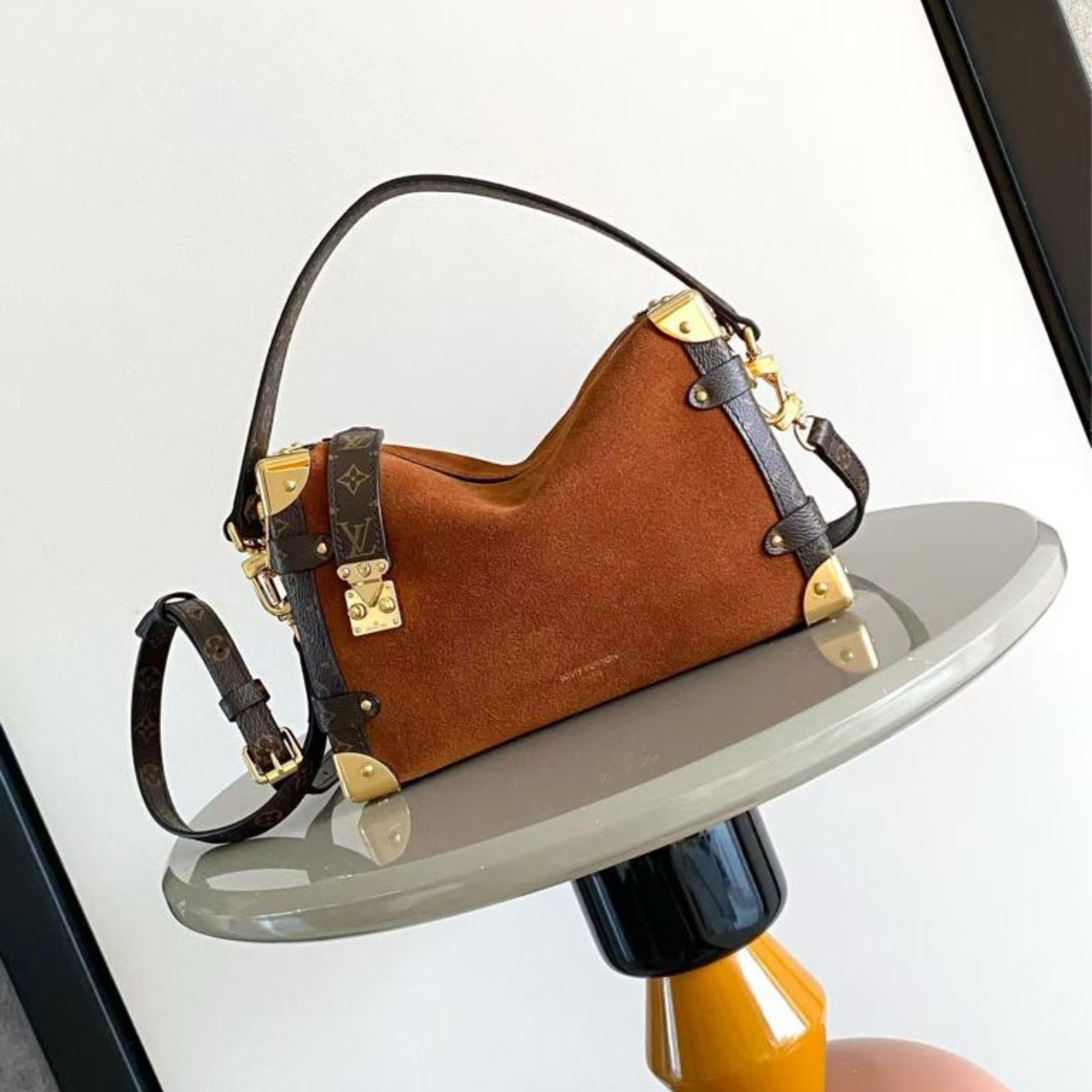 Louis Vuitton MM Side Trunk Bag M15072