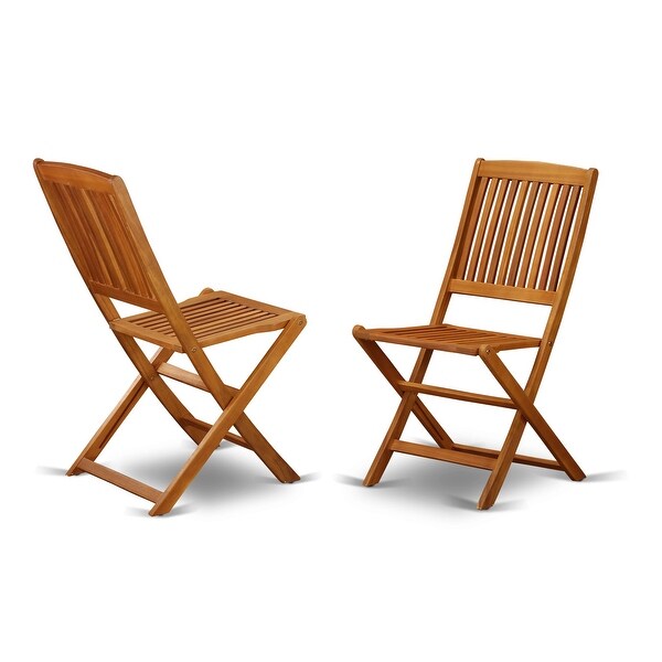 East West Furniture Patio Table Set