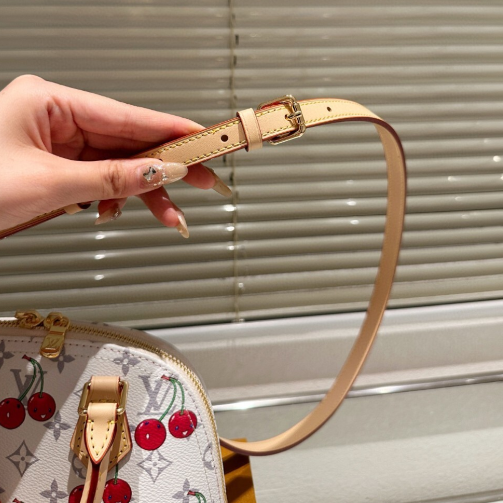 Louis Vuitton LV X TM Alma BB Cherry Monogram 9.8 Inches M14234