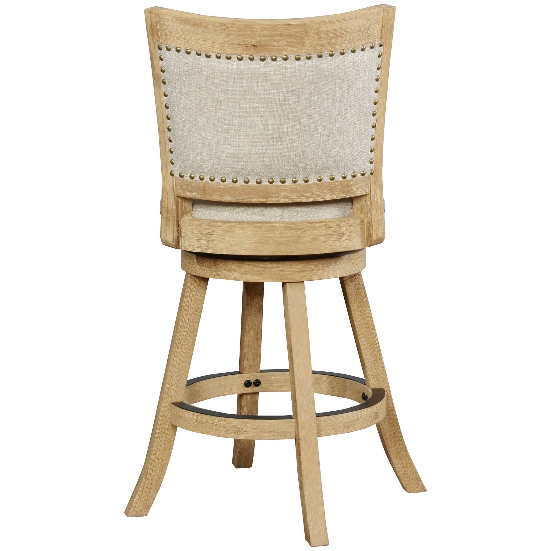 Linon Sydnee Natural Counter Stool