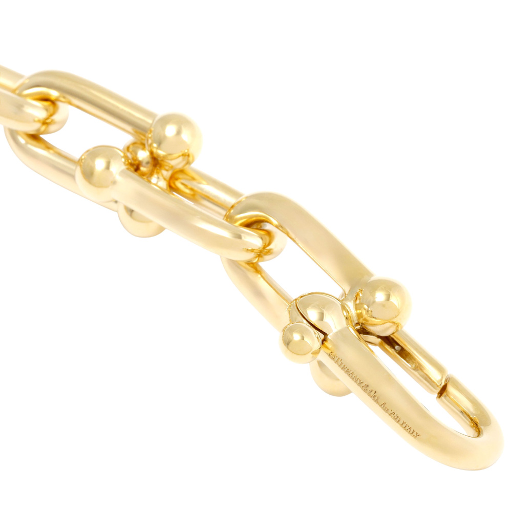 Tiffany & Co. Hardware Link Bracelet 18K Yellow Gold 60153072