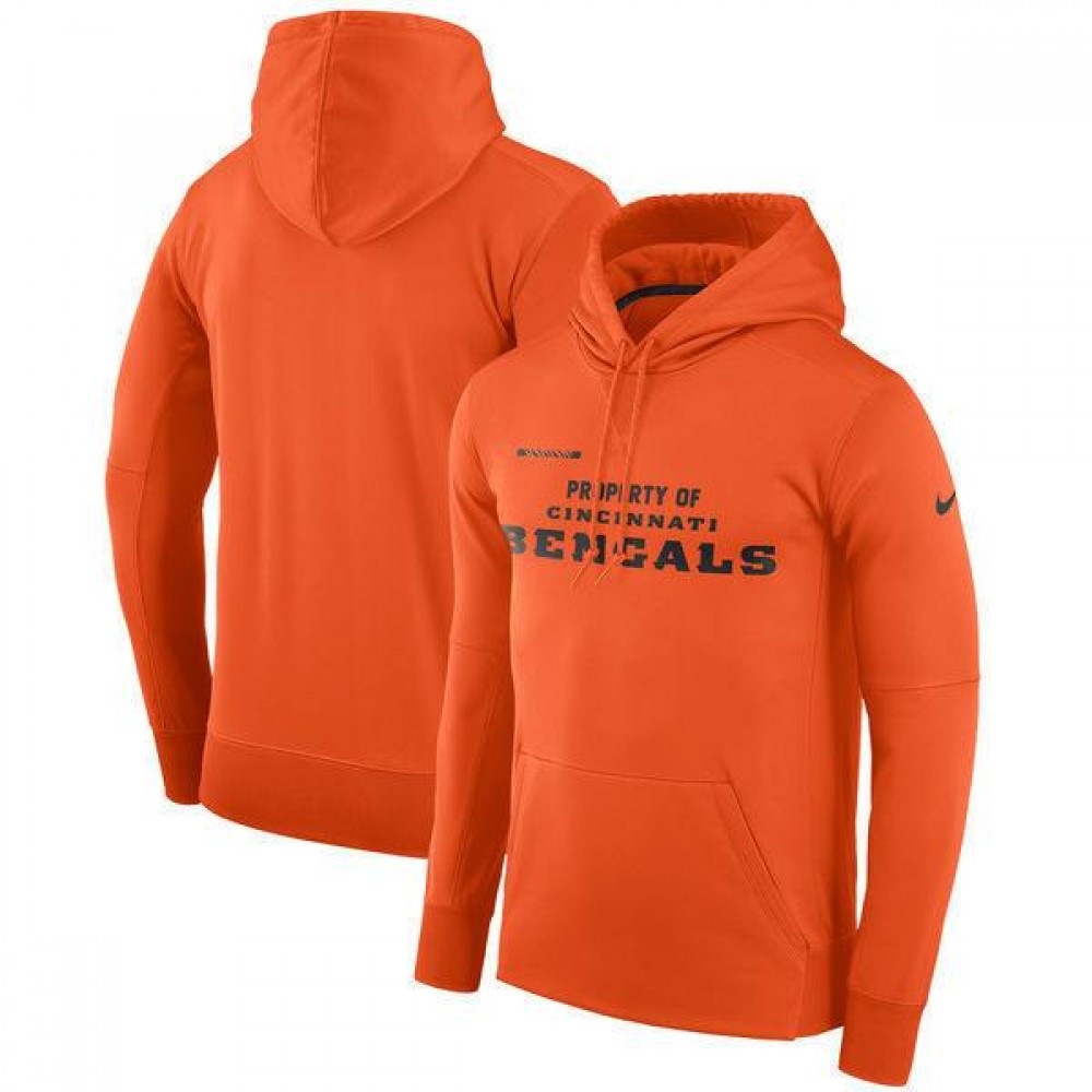 Men's Cincinnati Bengals Club Therma NFL Pullover Hoodie