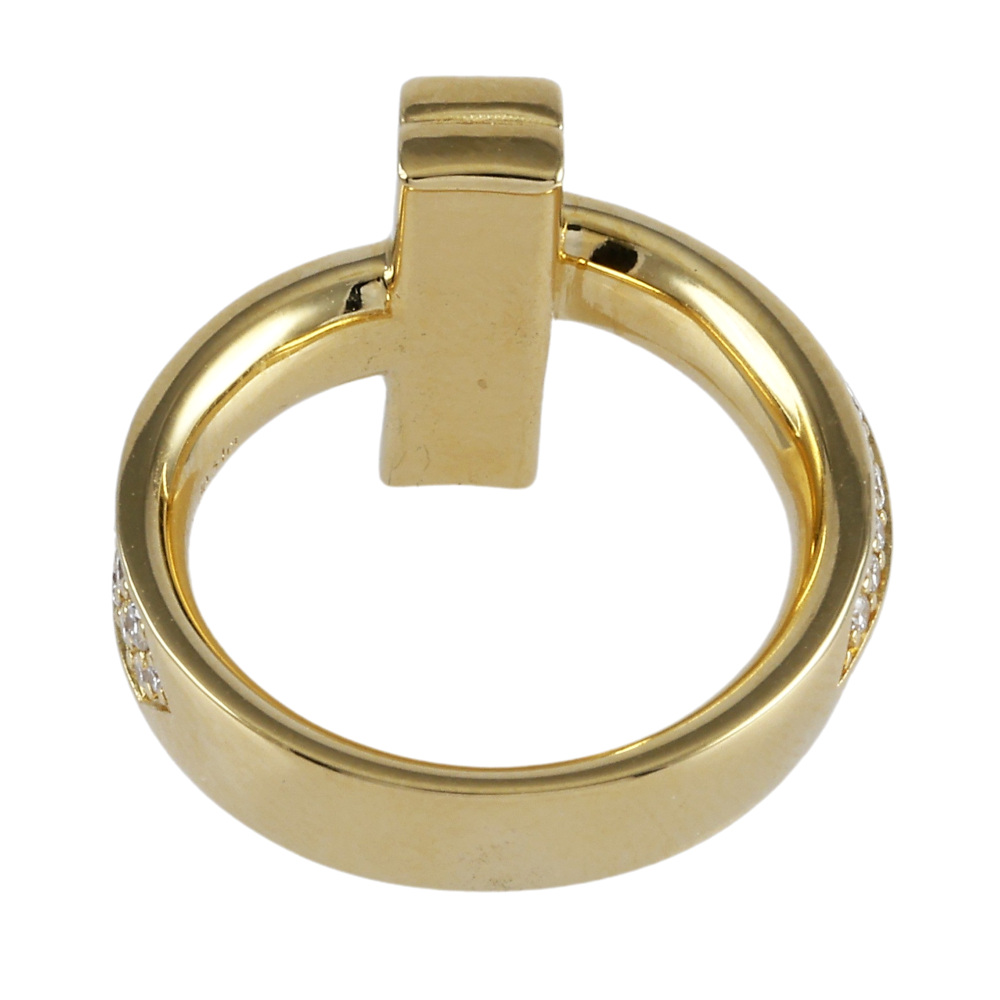 Tiffany & Co. Tiffany T One Ring 18K Yellow Gold Diamond 68169615