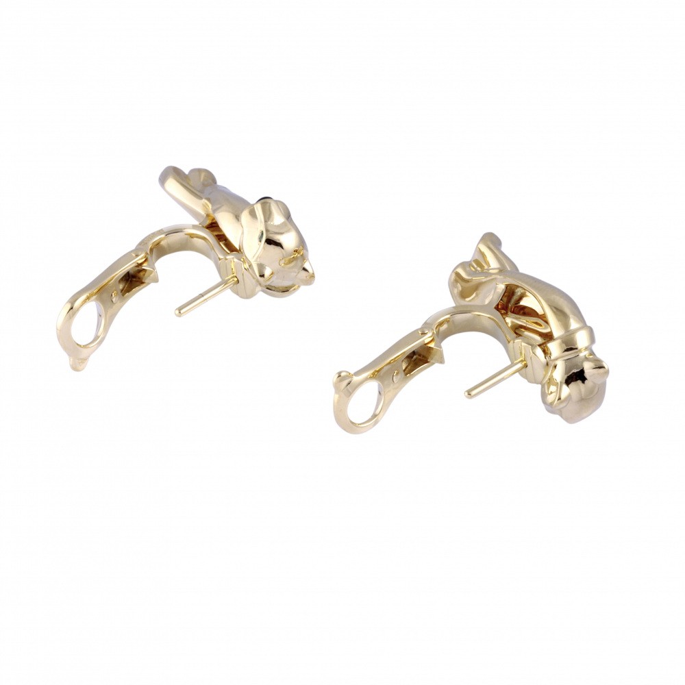 Cartier Panthère Earrings 18K Yellow Gold B8044900