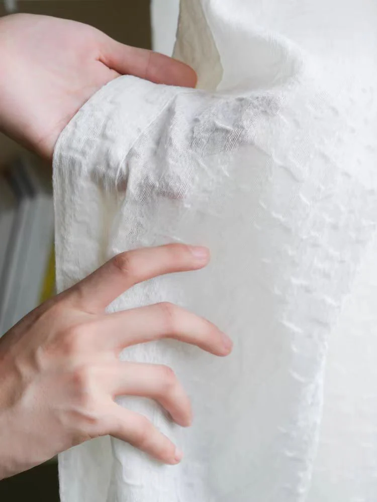 FS011 - Texture Embossed / Mother of Pearl Linen 
