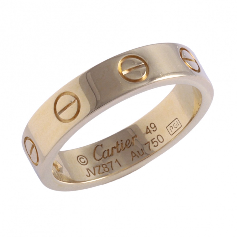Cartier Love Ring 18K Yellow Gold