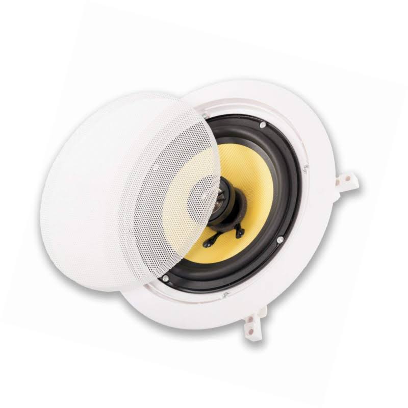 Acoustic Audio HD726 In-Wall/Ceiling Home Theater Surround 7.2 Speaker System, White