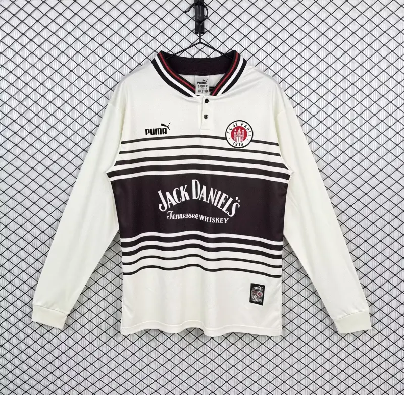 Retro St. Pauli 1997/98 Home Long Sleeves