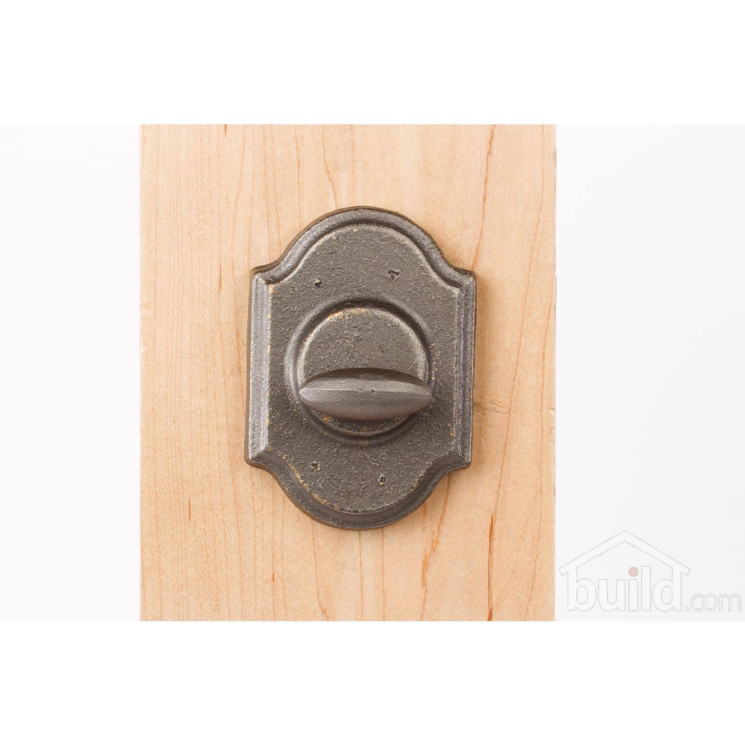 Weslock 07571-2-2SL23 Premiere Single Cylinder Deadbolt, Black