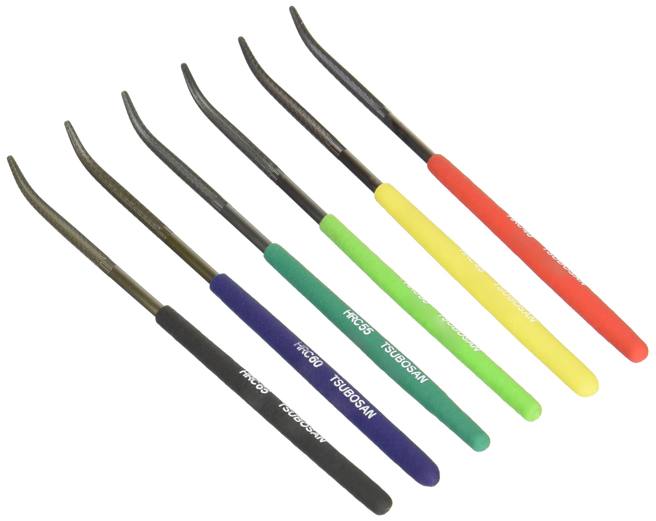 TTC HTF-6S 6 Piece Hardness Tester File Set