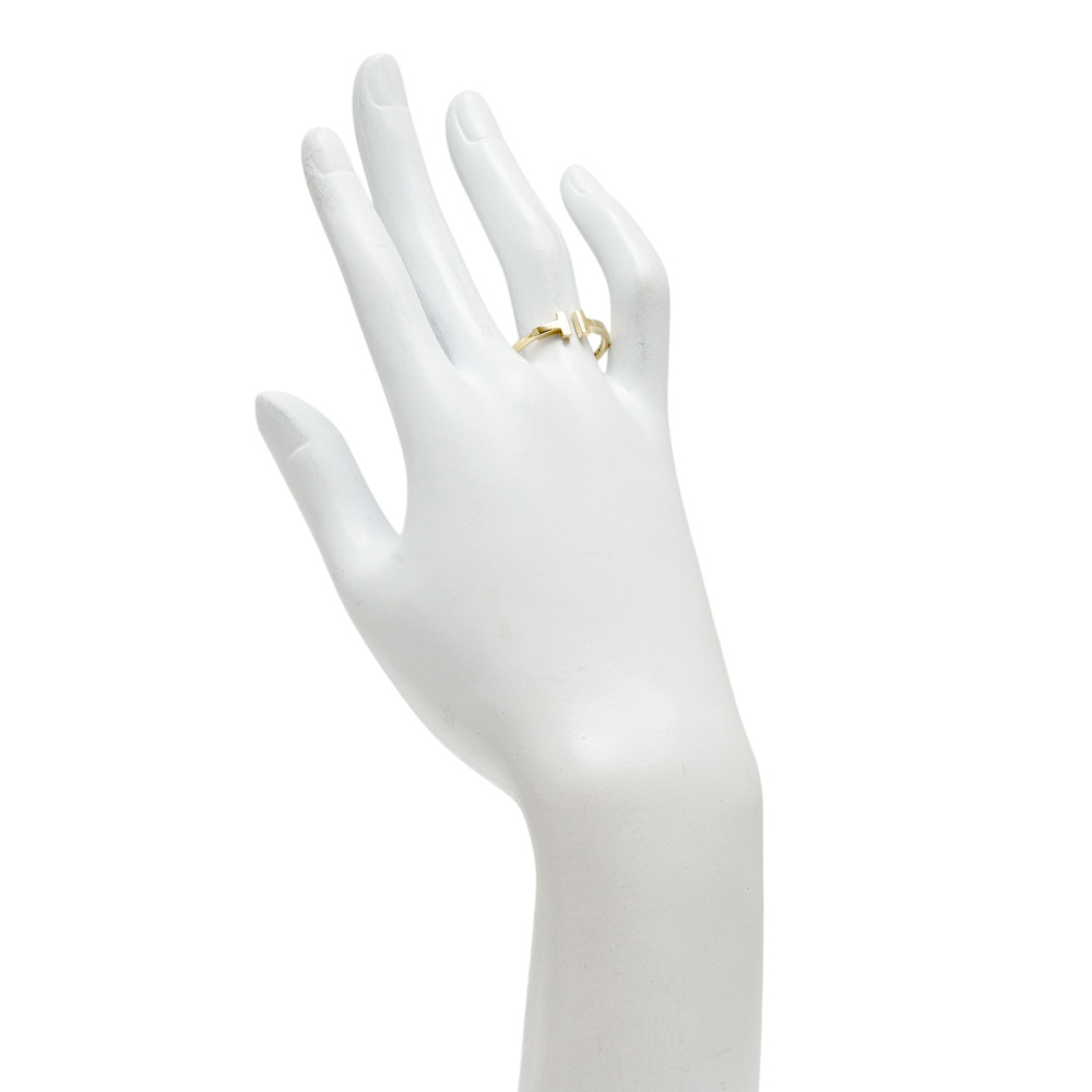 Tiffany & Co. Tiffany T Wire Ring 18K Yellow Gold 60147358