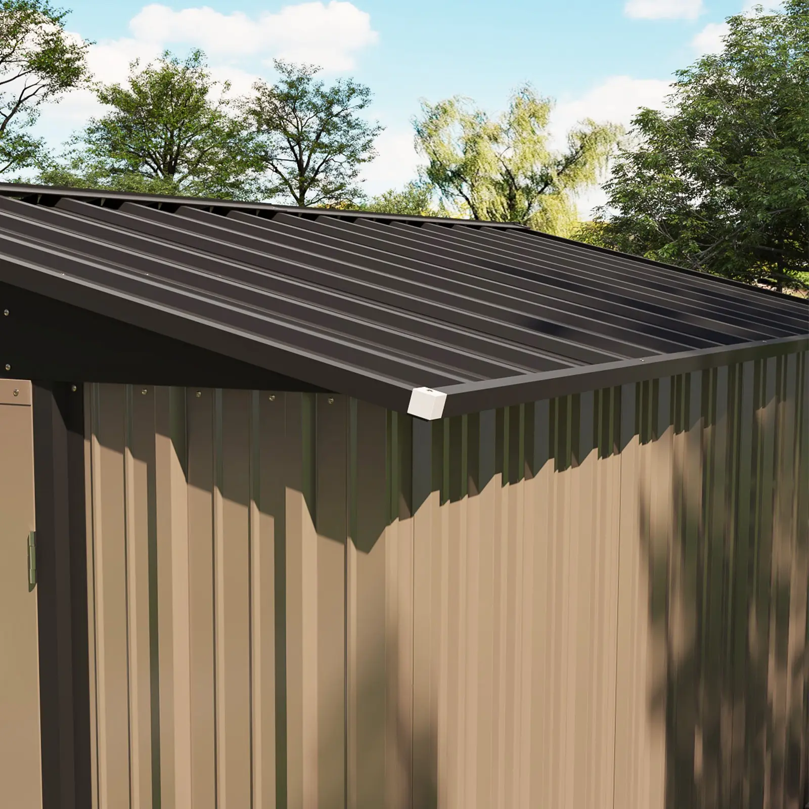 Patiolife 10x12 Metal Shed