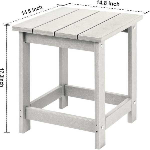 Side Table,Pool Composite Patio Table