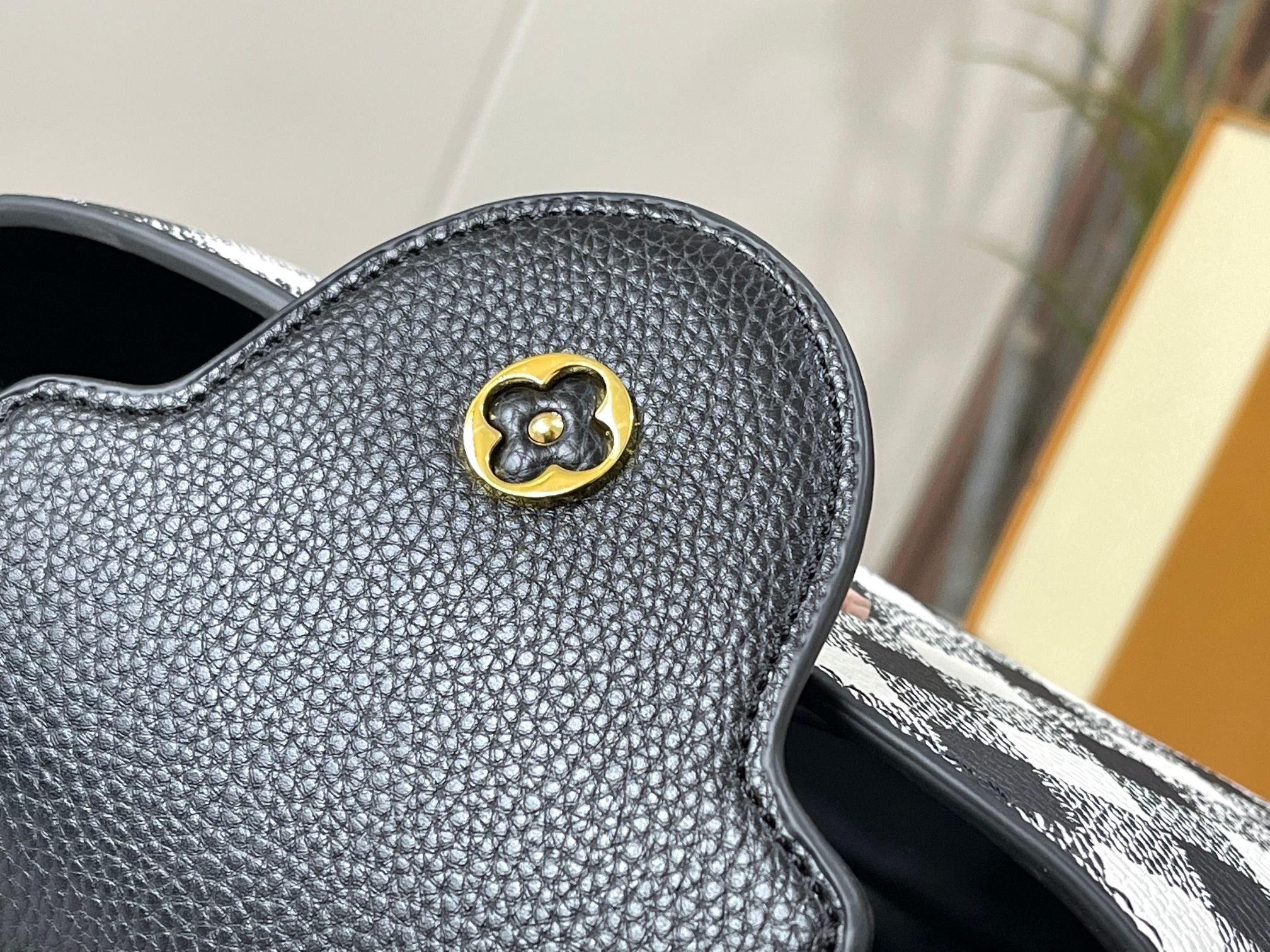 Louis Vuitton Capucines Black 27Cm M20716