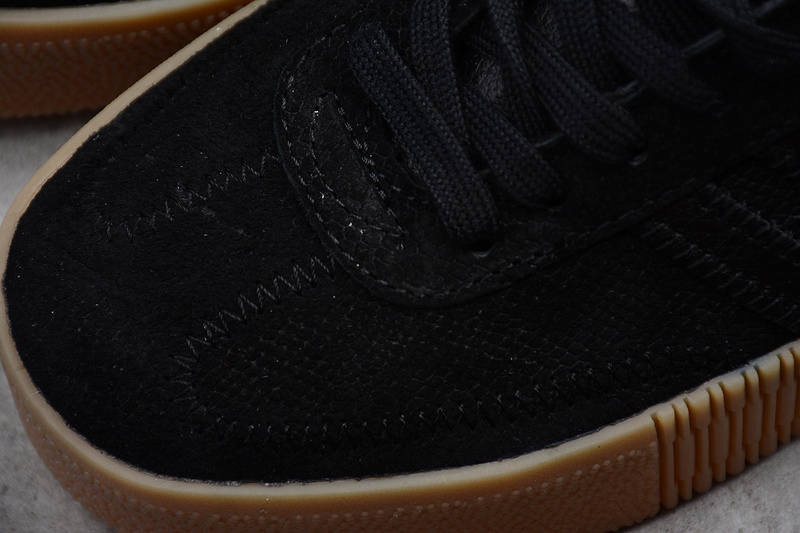 Adidas Sambarose Leather Core Black/Core Black/Gum B28157