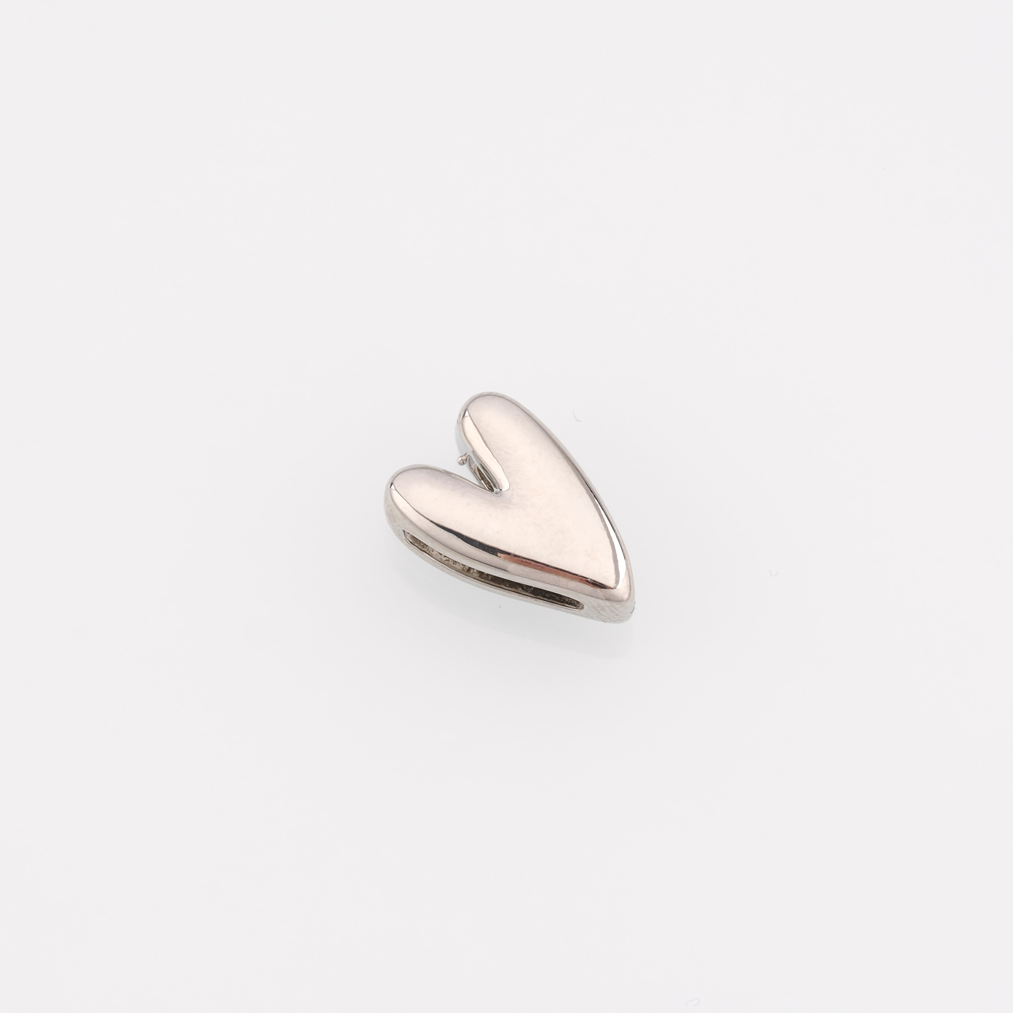 18K Gold Filled Heart Spacer Beads,Heart Bead for Bracelet Jewelry Necklace Making Supply