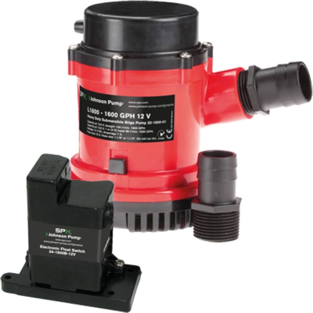 Johnson Pump 1600GPH Auto Bilge Pump W Mag Switch - 12V