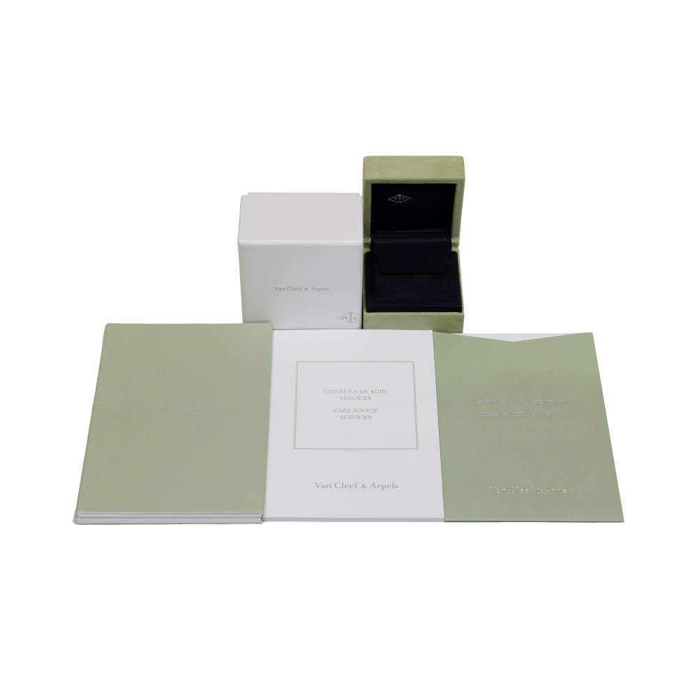 Van Cleef & Arpels Sweet Alhambra Earrings 18K Yellow Gold Mother of Pearl VCARA44800