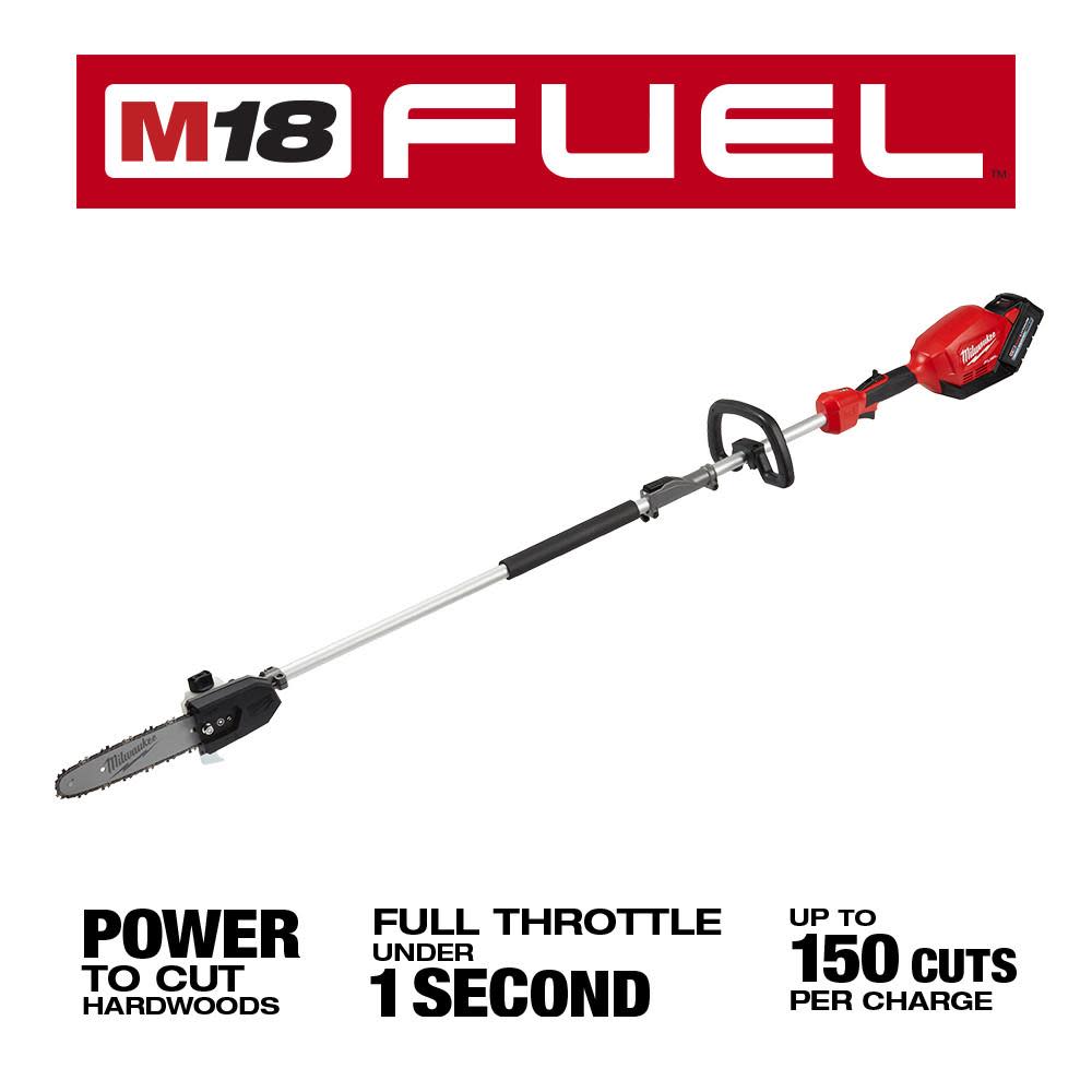 Milwaukee M18 FUEL 10 Pole Saw Kit with QUIK LOK Reconditioned