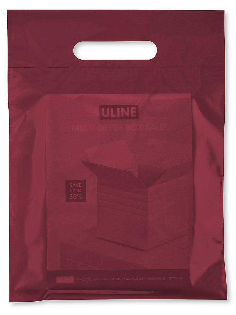 Die Cut Handle Bags - 9 x 12
