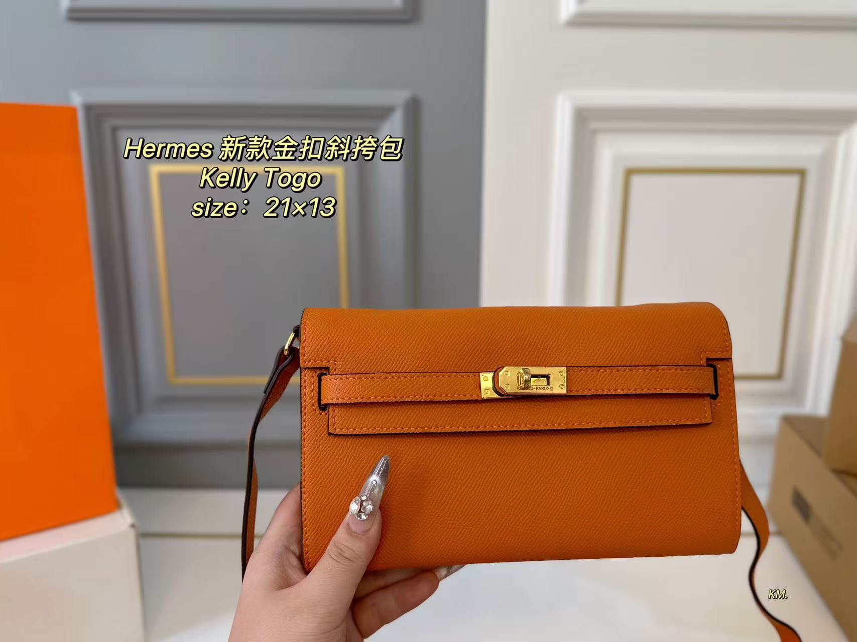 Hermes Kelly Togo Crossbody Bag - cnluxepick