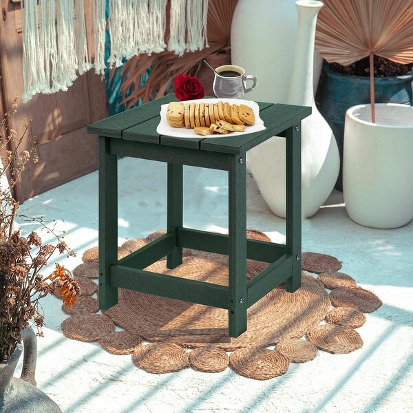 Side Table,Pool Composite Patio Table