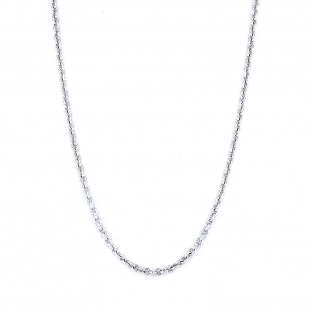 Cartier White Gold Folchain K18WG Necklace