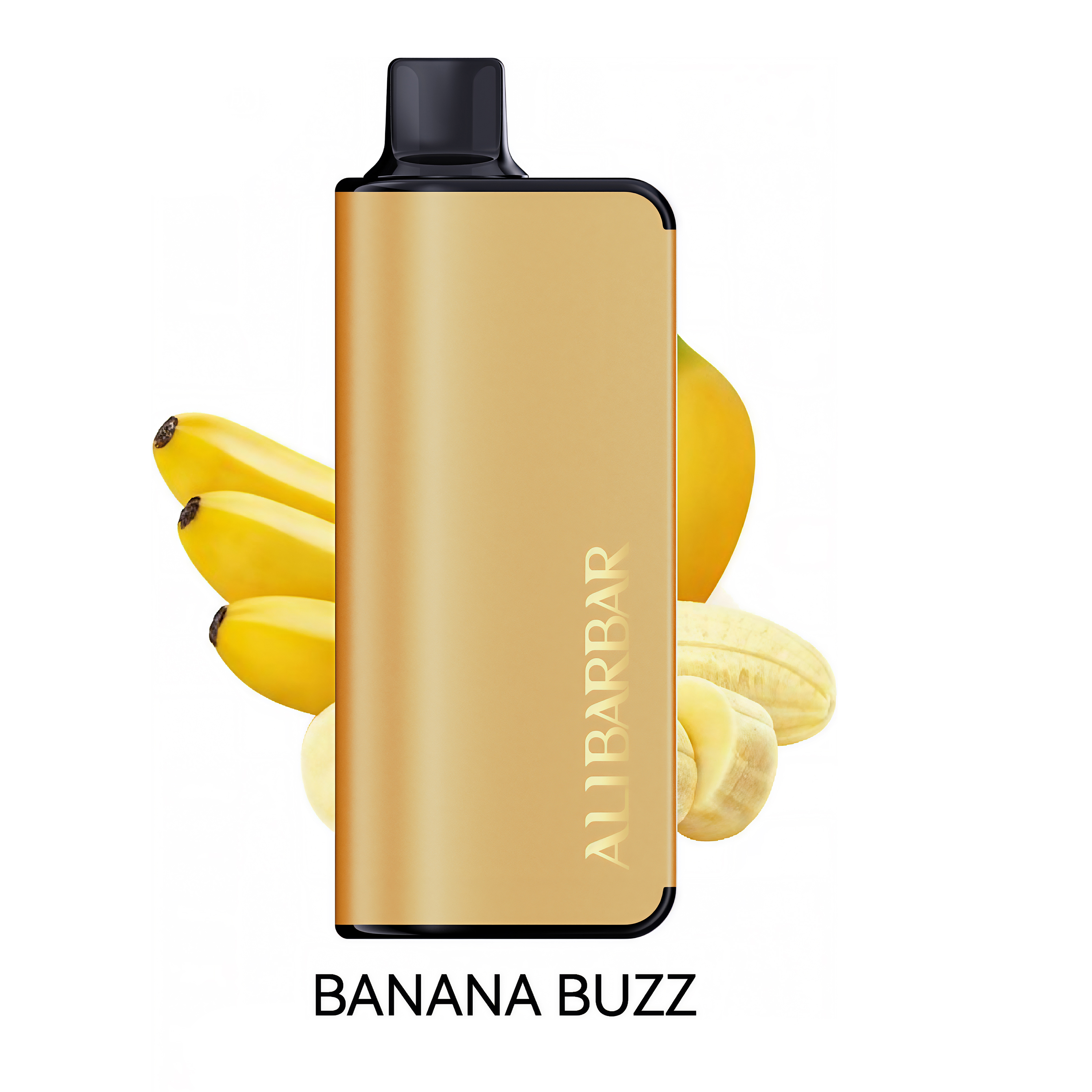 BANANA BUZZ – Alibarbar 9000 Puffs Disposable Vape 🍌 Sweet Creamy Banana Flavor
