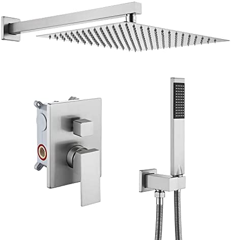 KES Shower System 12 Inch Rain Shower Head