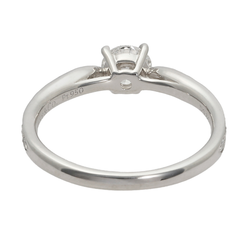 Tiffany & Co. Tiffany Diamond PT950 Ring Platinum