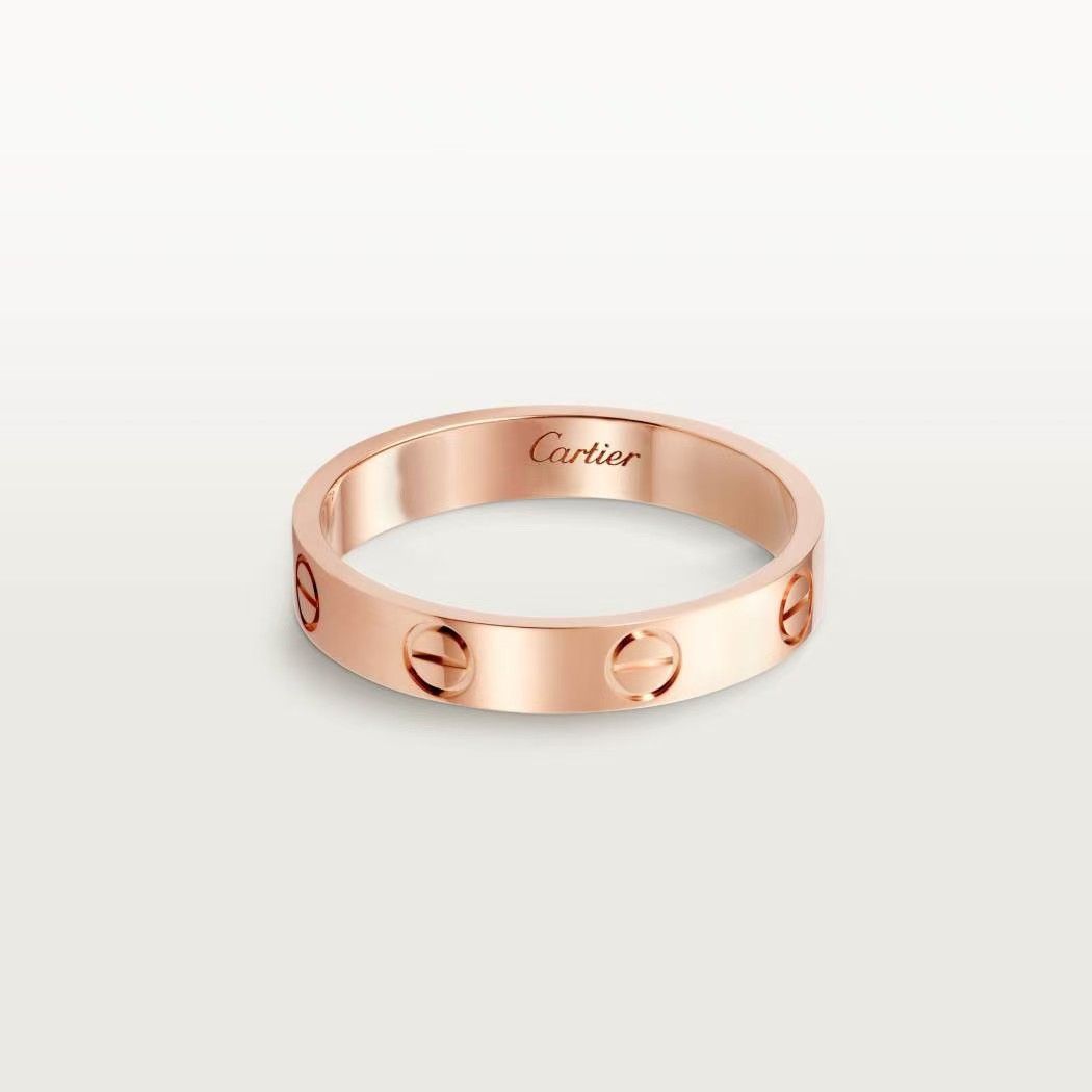 Cartier Love series narrow version non-diamond ring high-end version - cnluxepick