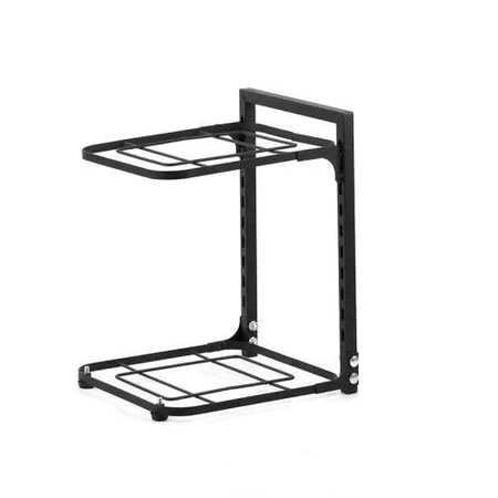 3-4 layers adjustable pot and pot rack organizer Rak Bawah Sinki stainless steel kitchen pot and pot storage rack