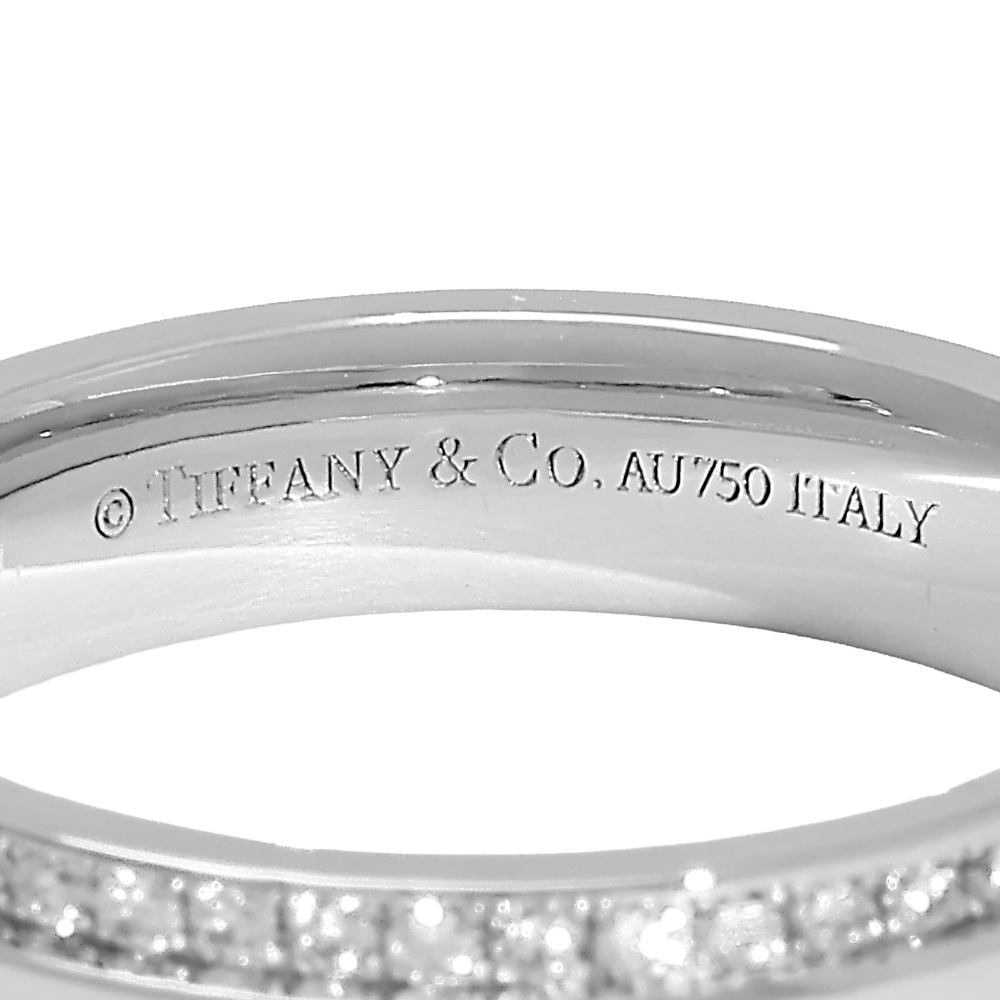 Tiffany & Co. Tiffany T Ring 18K White Gold Diamond